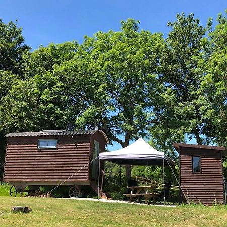 The Shepherds Hut At The Shippen, Tiphayes Honiton Exteriör bild