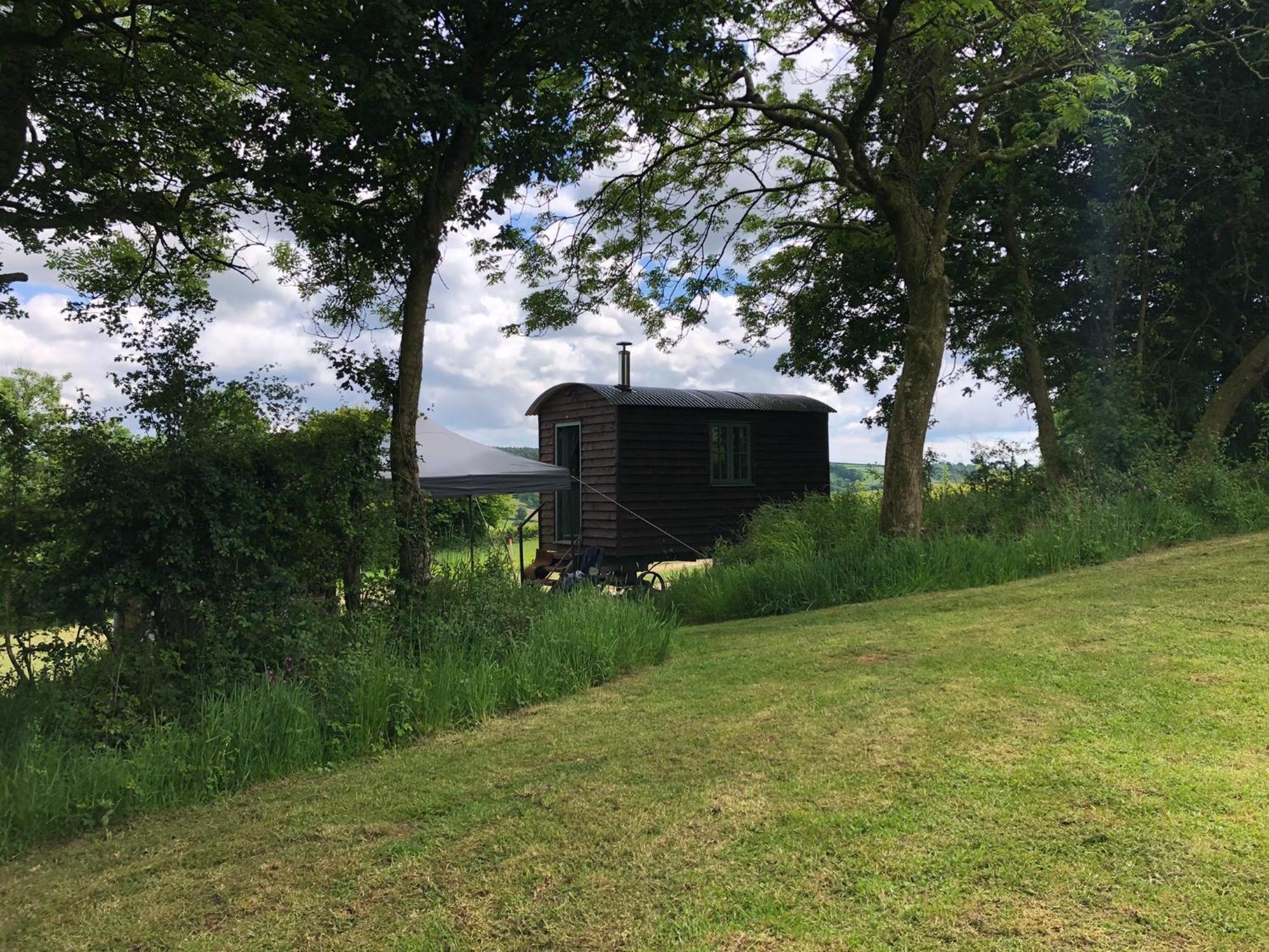 The Shepherds Hut At The Shippen, Tiphayes Honiton Exteriör bild