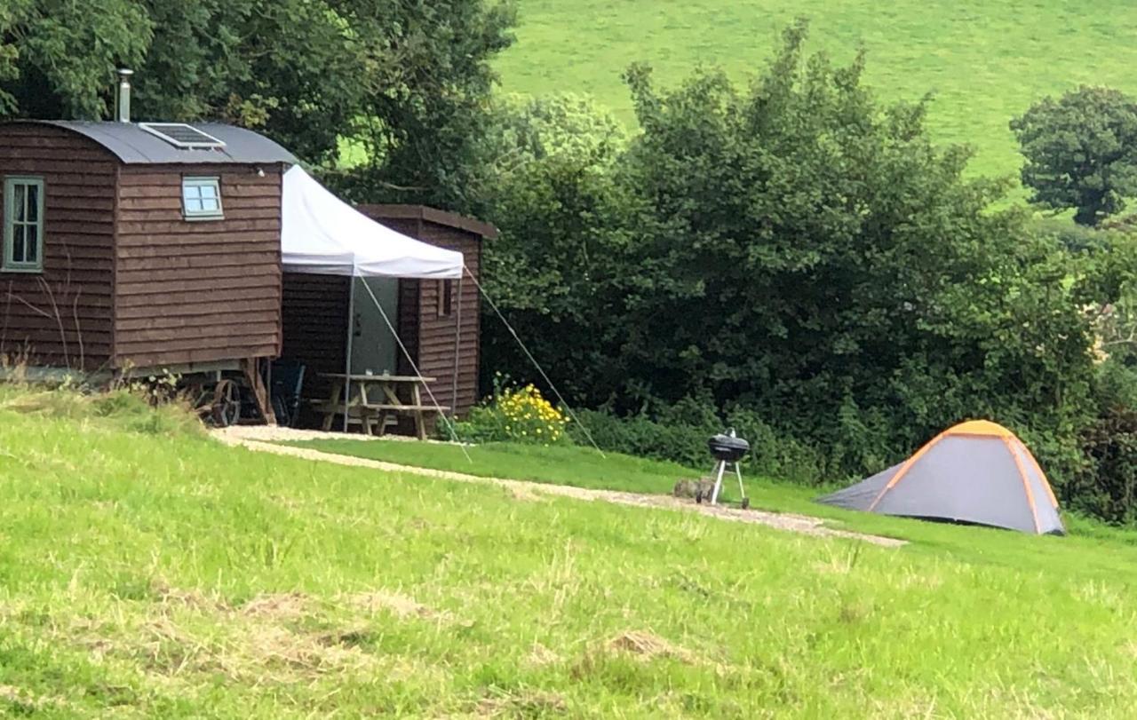 The Shepherds Hut At The Shippen, Tiphayes Honiton Exteriör bild